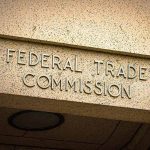 Federal Trade Commission building entrance with signage