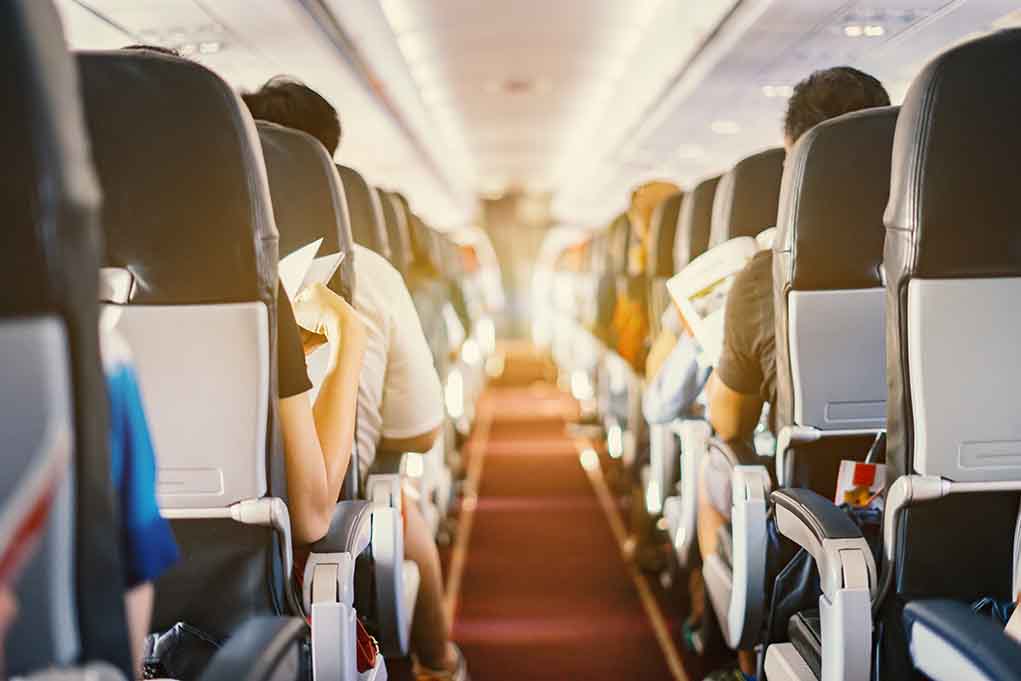 626651186 featured image Passengers seated inside an airplane cabin