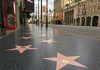 Hollywood Cover-Up — PREDATOR Producer FINALLY BUSTED Hollywood Walk of Fame stars on sidewalk.