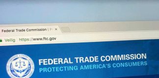 Federal Trade Commission website homepage screenshot.
