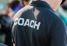 AI Predator COACH Exposed in Shocking Case Person wearing a shirt labeled Coach.
