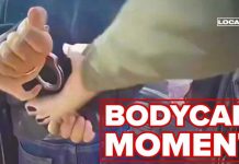 Texas Troopers Stop Human Trafficking Run Bodycam shows human smuggler captured after high-speed