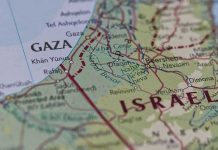 Hamas Support EXPOSED — Congressman Demands Answers Map showing Gaza Strip and parts of Israel.