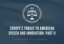 American Free Speech at Stake by EU's Global Pressure