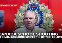 Canada School Horror Shatters Tiny Town Canadian police say 10 dead in British Columbia school