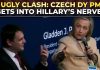 'Don't be nervous': Czech Dy PM grills Hillary over Trump