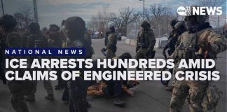 ICE arrests hundreds amid claims of engineered
