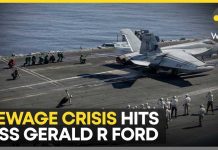 Iran Tensions Stretch Navy Beyond Limits World's Most Advanced Supercarrier USS Gerald R Ford