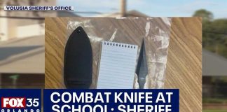 How Did A Knife Reach Campus