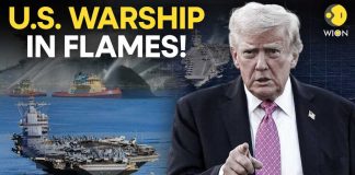 Nuclear Carrier Blaze Shocks Red Sea