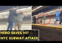 Random Subway Shove—Veteran Fighting For Life