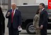 Trump Arrives At Dover Air Force Base For Dignified