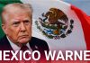 Trump's Mexico Cartel Bombshell