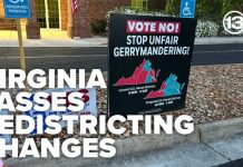 VIRGINIA Map Power Grab Stuns Washington