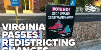 VIRGINIA Map Power Grab Stuns Washington