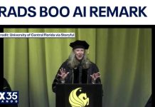Remarks on AI receive boos from UCF grads during commencement