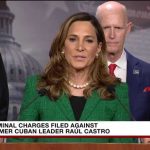 Florida Rep’s Indictment Revives Demands for Justice U.S. Rep. Maria Elvira Salazar reacts to Raul Castro's indictment