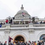 Businessman Pulls Off Stunning Iowa Upset Crowd gathering outside the U.S. Capitol building.