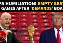 FIFA World Cup NIGHTMARE For Trump Pal Infantino; Empty Seats Expose 2026 Ticket Pricing Backlash