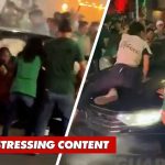 World Cup Chaos: Car Explodes Into Crowd Horrifying Moment Driver Plows Into Mexican Soccer Fans Celebrating World Cup Win