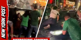 Horrifying Moment Driver Plows Into Mexican Soccer Fans Celebrating World Cup Win