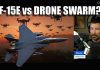 Iranian Jellyfish Drone Swarm Takes Down F-15E?