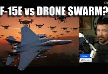 Iranian Jellyfish Drone Swarm Takes Down F-15E?
