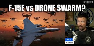 Iranian Jellyfish Drone Swarm Takes Down F-15E?