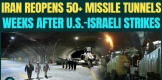 Missile Tunnels Reopen After Airstrikes Iran BREAKING: IRGC Unlocks 50+ Underground Missiles Tunnels; REVAMPS Arms For Second Strike on U.S