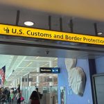 Foreign Elites Are Gaming America’s Citizenship Rules Sign for U.S. Customs and Border Protection at an airport