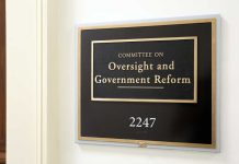 Sign for the Committee on Oversight and Government Reform, Room 2247