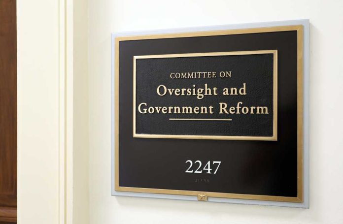shutterstock_688254358 Sign for the Committee on Oversight and Government Reform, Room 2247