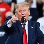 Western Alliance Faces New Strain Under Trump Man in suit pointing, speaking at a rally.