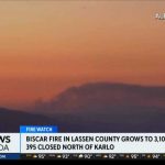 The Largest Wildfire of 2026 Is Burning Biscar Fire in Lassen County grows to more than 3,000 acres