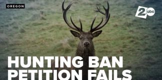 Controversial proposed ban on hunting, fishing fails ballot bid