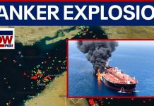 Tanker reports explosion in Strait of Hormuz as Iran denies deal with US