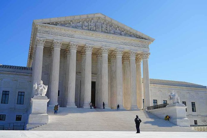 shutterstock_1672730041 Supreme Court building with grand columns and steps