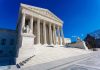 Supreme Court building with grand marble columns