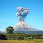 Volcano Panic: Orange Alert Engulfs Guatemala Volcano erupting with a towering ash plume