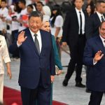 China and Egypt Deepen Strategic Ties China's Xi Jinping takes part in a welcome ceremony in Egypt