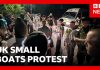 Anti-migrant protests leaves officers injured in Portsmouth, UK police say | BBC News