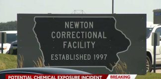 Chemical Exposure at Iowa Prison Sends 15 to Hospitals Emergency crews called to Newton Correctional Facility for chemical exposure incident