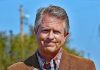 Roger Marshall outdoors in a brown blazer