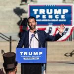 Trump’s $5,000 Promise Comes With a Big Election man speaking at a political rally podium