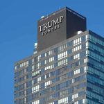 Mixed Signals Fuel World Cup Rumors View of Trump Towers, a modern skyscraper with a glass facade against a clear blue sky