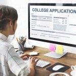 Texas Dream Act Falls After Appeals Court Decision Student completing a college application on a desktop computer