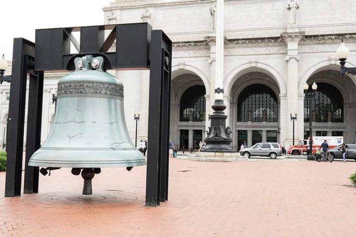 Suspect Accused of Trying To Set Freedom Bell on Fire
