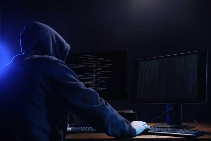 1708895812 featured image Hooded figure using dual monitors in dark room