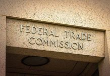 Federal Trade Commission building entrance with signage