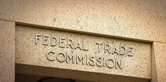Federal Trade Commission building entrance with signage